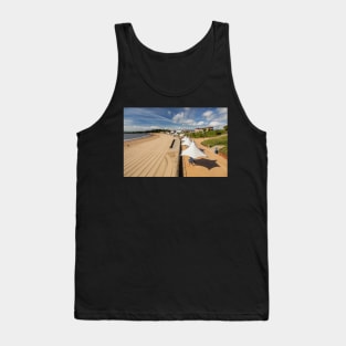 Whitmore Bay, Barry Island Beach, Wales Tank Top